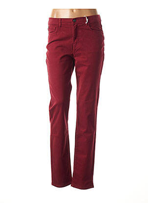 Pantalon slim taille basse rouge IMPAQT femme
