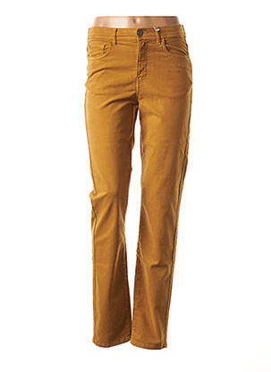 Pantalon slim taille basse jaune IMPAQT femme