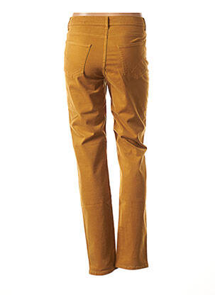 Pantalon slim taille basse jaune IMPAQT femme