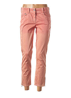 Pantalon 7/8 stretch taille basse orange ATELIER GARDEUR femme