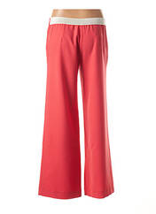 Pantalon rose SIGNE NATURE pour femme seconde vue