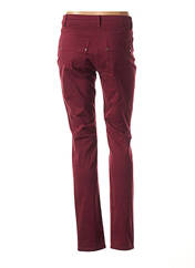 Pantalon rouge FLEUR DE SEL pour femme seconde vue