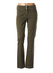 Pantalon vert SANDWICH pour femme seconde vue