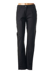 Pantalon slim noir SANDWICH pour femme seconde vue