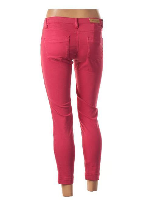 Pantalon 7/8 rose DENIM STUDIO pour femme