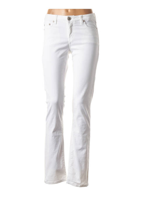 Pantalon blanc DENIM STUDIO pour femme