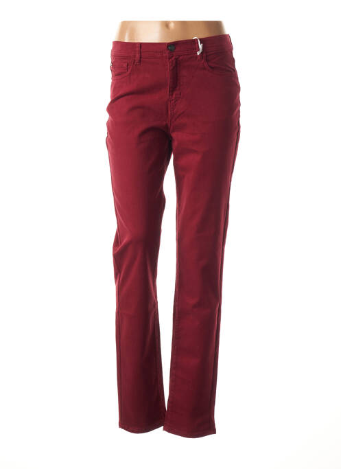 Pantalon slim rouge IMPAQT pour femme