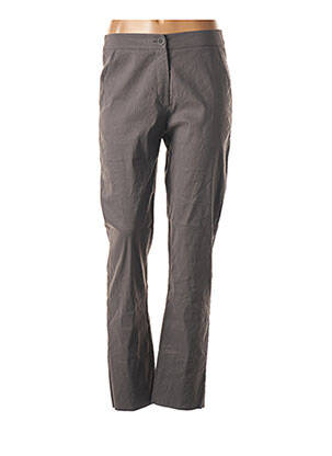 Pantalon coupe droite taille normale gris CREA CONCEPT femme