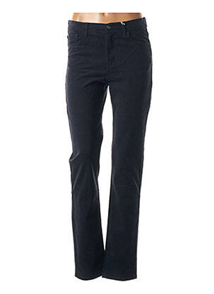Pantalon taille haute taille haute bleu IMPACT femme