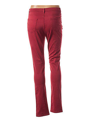 Pantalon taille haute taille haute rouge IMPACT femme