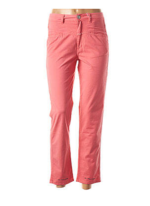 Pantalon 7/8 taille haute taille haute rose CLOSED femme