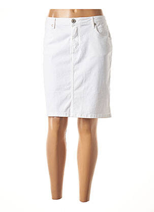 Jupon /fond de robe taille normale blanc DENIM STUDIO femme