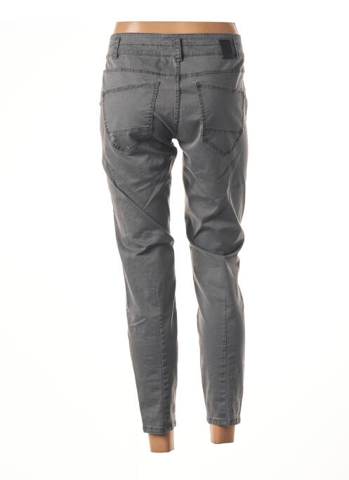 Jeans coupe slim gris SANDWICH pour femme