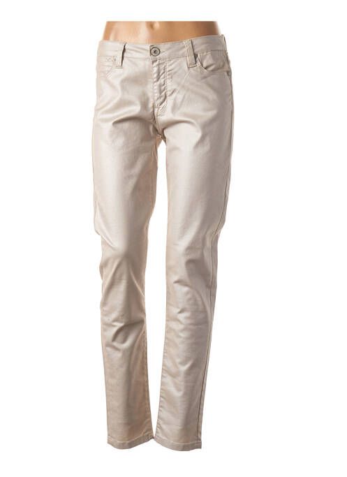 Pantalon beige DENIM STUDIO pour femme