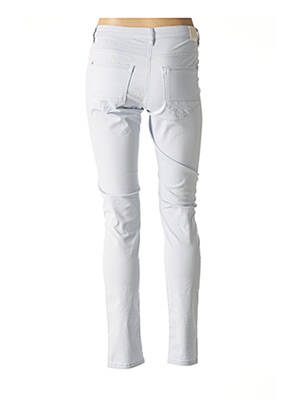 Pantalon broderie rivets taille basse bleu SANDWICH femme