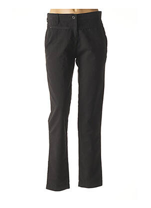 Pantalon coupe droite taille normale noir SANDWICH femme