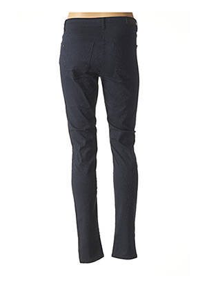 Pantalon broderie rivets taille basse bleu SANDWICH femme