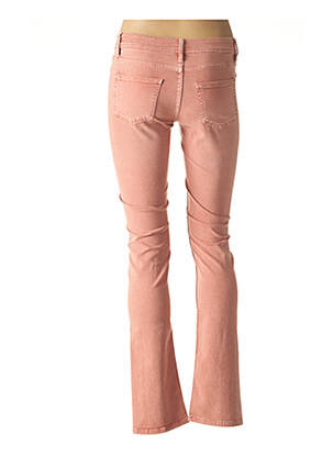 Pantalon coupe droite taille basse rose CLOSED femme