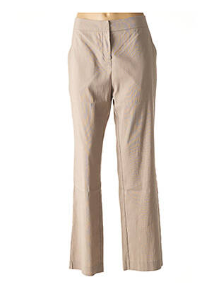 Pantalon coupe droite taille normale gris CREA CONCEPT femme