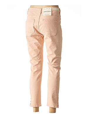 Pantalon 7/8 stretch taille basse rose SANDWICH femme