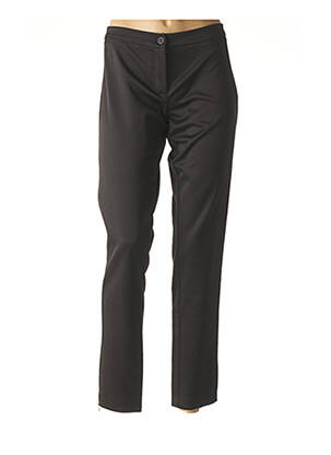 Pantalon fausses poches taille normale noir LA FEE MARABOUTEE femme