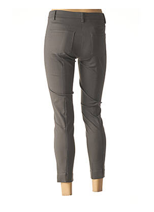 Pantalon 7/8 stretch taille normale gris DENIM STUDIO femme