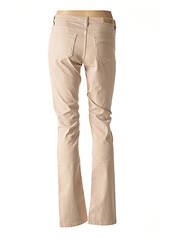 Pantalon beige DENIM STUDIO pour femme seconde vue