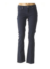 Pantalon bleu DENIM STUDIO pour femme seconde vue