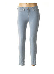 Pantalon bleu DENIM STUDIO pour femme seconde vue