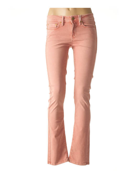 Pantalon droit rose CLOSED pour femme