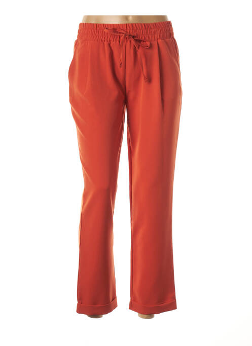 Pantalon 7/8 orange MULTIPLES pour femme