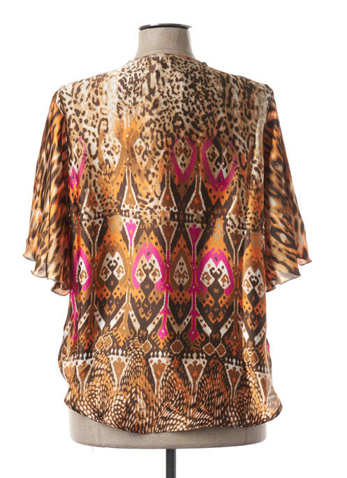 Top marron MULTIPLES pour femme