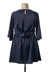 Robe courte bleu MULTIPLES pour femme seconde vue