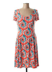 Robe mi-longue rose MULTIPLES pour femme seconde vue