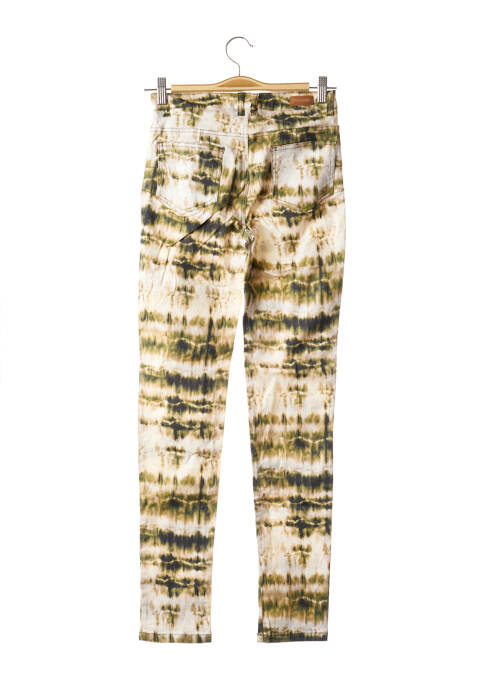 Pantalon slim vert MAYJUNE pour femme