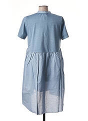 Robe courte bleu BLANC BOHEME pour femme seconde vue