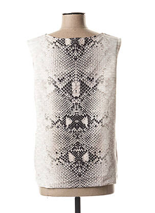 Top manches courtes manches courtes beige FUEGO WOMAN femme