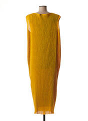 Robe mi-longue jaune MARIA BELLENTANI pour femme seconde vue