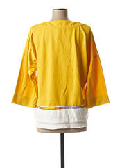 T-shirt jaune MARIA BELLENTANI pour femme seconde vue