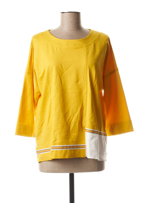 T-shirt jaune MARIA BELLENTANI pour femme
