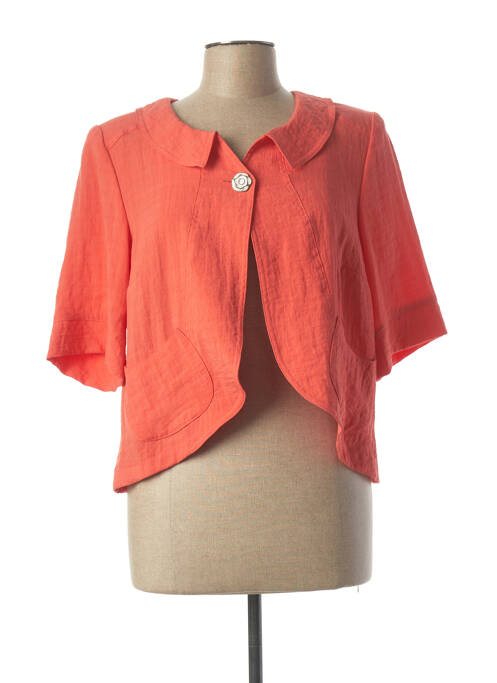 Veste casual orange GEVANA pour femme