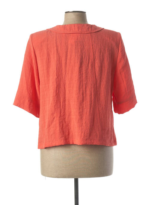 Veste casual orange GEVANA pour femme
