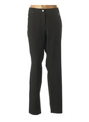 Pantalon droit noir GERKE MY PANTS pour femme seconde vue