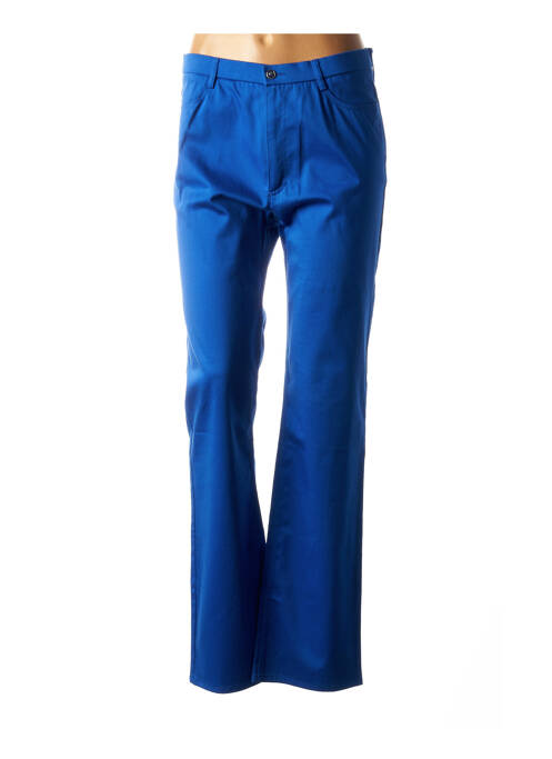 Pantalon droit bleu KARTING pour femme