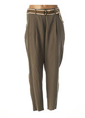 Pantalon 7/8 vert TONI DRESS pour femme seconde vue