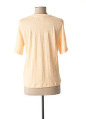 T-shirt beige SCOTCH & SODA pour femme seconde vue