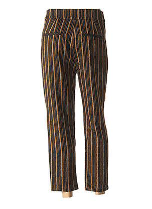 Pantalon 7/8 taille haute taille haute noir SEE U SOON femme
