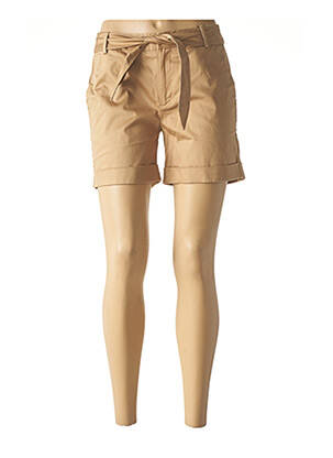 Short finition revers taille normale marron MAISON SCOTCH femme