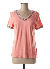 T-shirt rose ET COMPAGNIE pour femme seconde vue