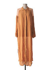 Robe longue marron WILD pour femme seconde vue